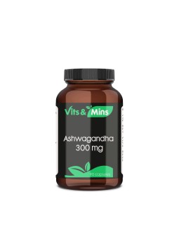 Vits & Mins Biologische Ashwagandha KSM-66 300mg - Koop Nu!