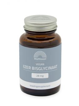 Mattisson ijzerbisglycinaat 28mg