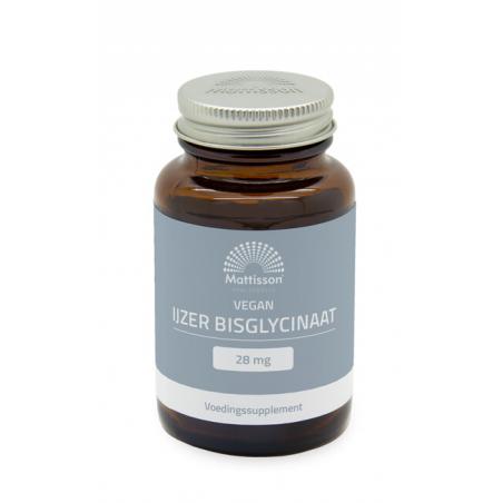 Mattisson ijzerbisglycinaat 28mg