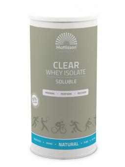 Mattisson clear whey isolate