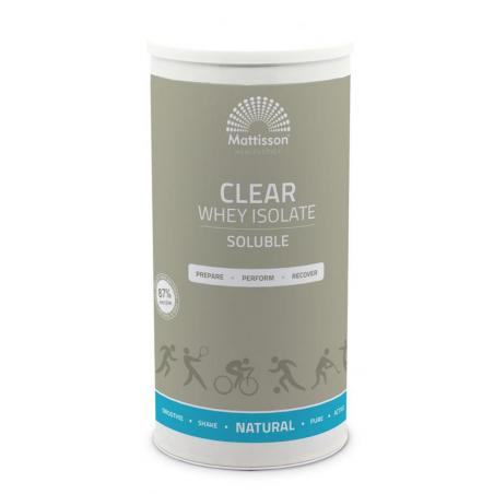 Mattisson clear whey isolate