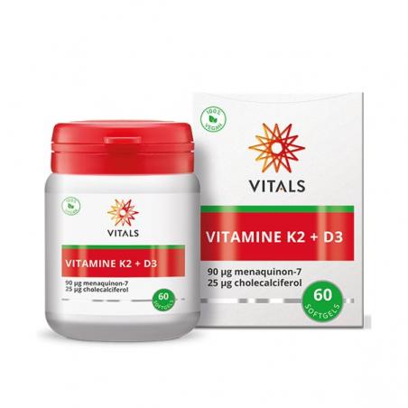 Vitals Vitamine K2 + D3 kopen | Vits & Mins