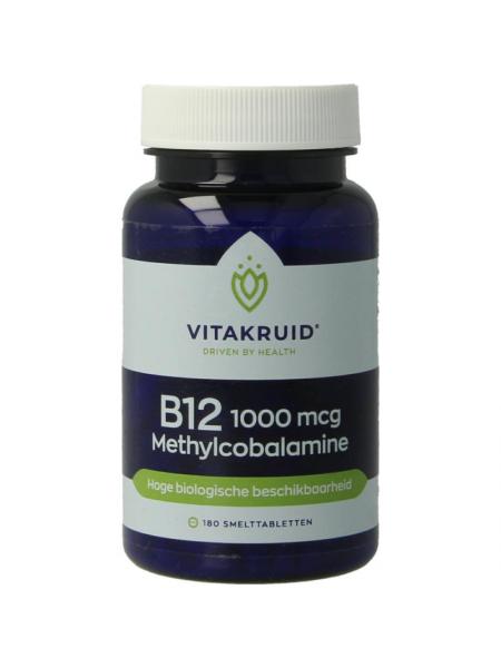 Vitakruid vit b12 1000mcg methyl cobalam