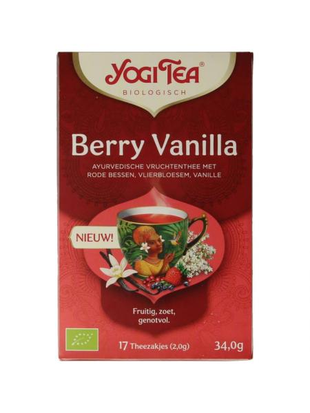 Yogi Tea Yogi Tea berry vanilla bio
