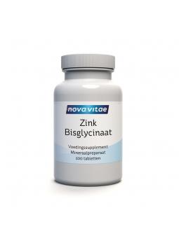 Nova Vitae zink bisglycinaat 25mg