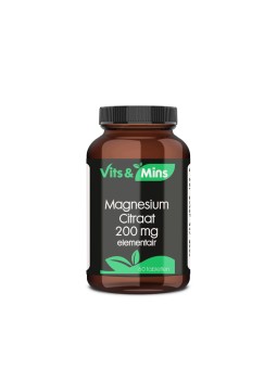 Koop Magnesium Citraat 200 mg - Voor Spieren en Vermoeidheid | Amersfoort & Utrecht | vitsenmins.nl