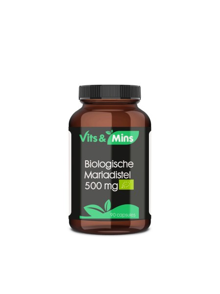 Vits & Mins Biologische Mariadistel – 500 mg | Amersfoort & Utrecht | vitsenmins.nl