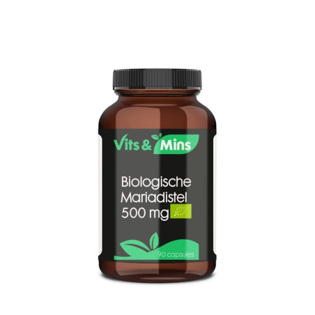 Vits & Mins Biologische Mariadistel – 500 mg | Amersfoort & Utrecht | vitsenmins.nl