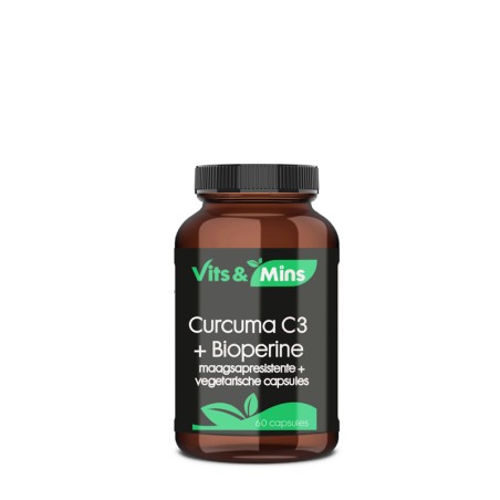 Vits & Mins Curcuma C3 - Hoogwaardige Curcumine Formule | Amersfoort & Utrecht | vitsenmins.nl