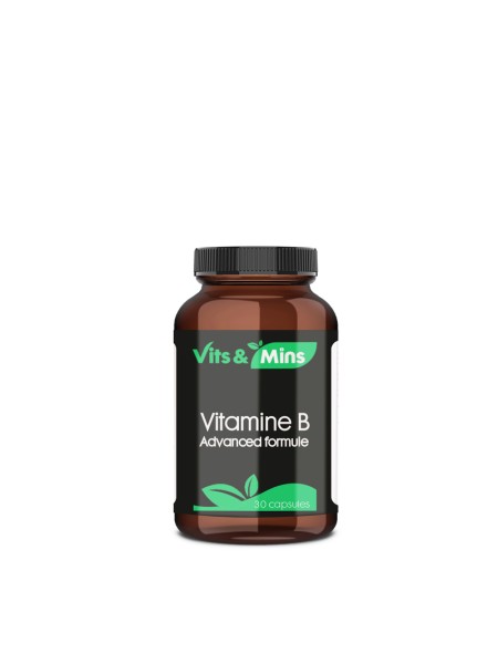 Vits & Mins Vitamine B Advanced - Complex met Co-enzymatische B-Vitaminen | Amersfoort & Utrecht | vitsenmins.nl