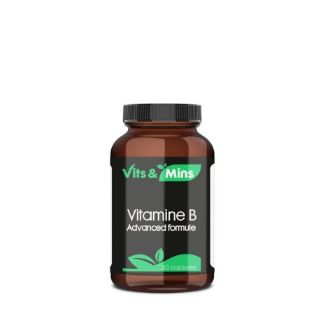 Vits & Mins Vitamine B Advanced - Complex met Co-enzymatische B-Vitaminen | Amersfoort & Utrecht | vitsenmins.nl