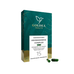 Ashwagandha Complex van Goldea Health – Ondersteuning bij Stress | Vits & Mins Amersfoort & Utrecht | Vitsenmins.nl