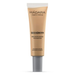 Skinonym Semi-Matte Peptide Foundation 50 Golden Sand – Natuurlijke Foundation | vitsenmins.nl