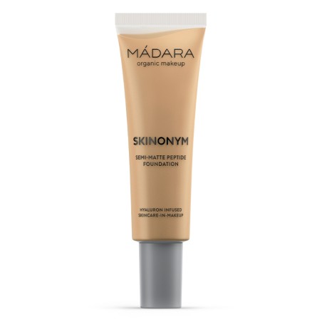 Skinonym Semi-Matte Peptide Foundation 50 Golden Sand – Natuurlijke Foundation | vitsenmins.nl