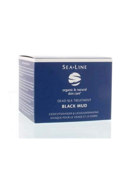 Sea-Line Black mud facial mask & body pack