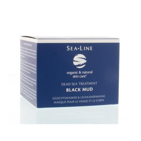 Sea-Line Black mud facial mask & body pack