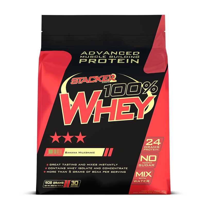 100% Whey – Stacker2 Europe 908 gram