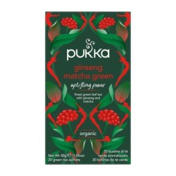 Pukka Ginseng Matcha Green Bio – Verkwikkende groene thee met matcha | vitsenmins.nl