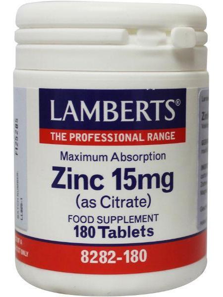 Lamberts Zink citraat 15mg