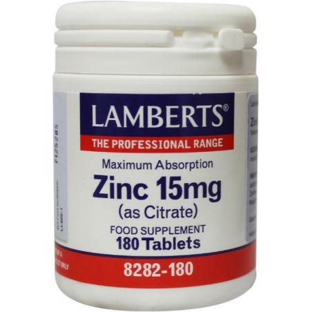 Lamberts Zink citraat 15mg