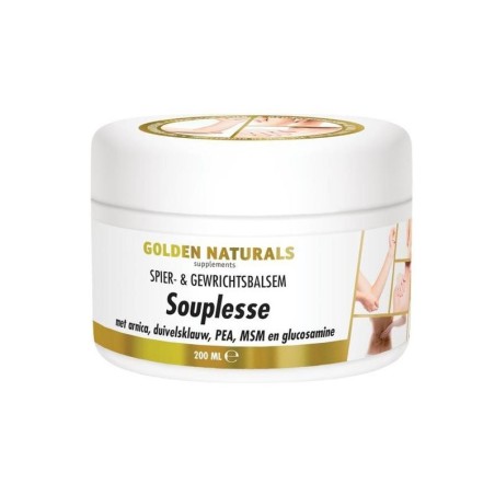 Golden Naturals Souplesse spier & gewrichtsbalsem