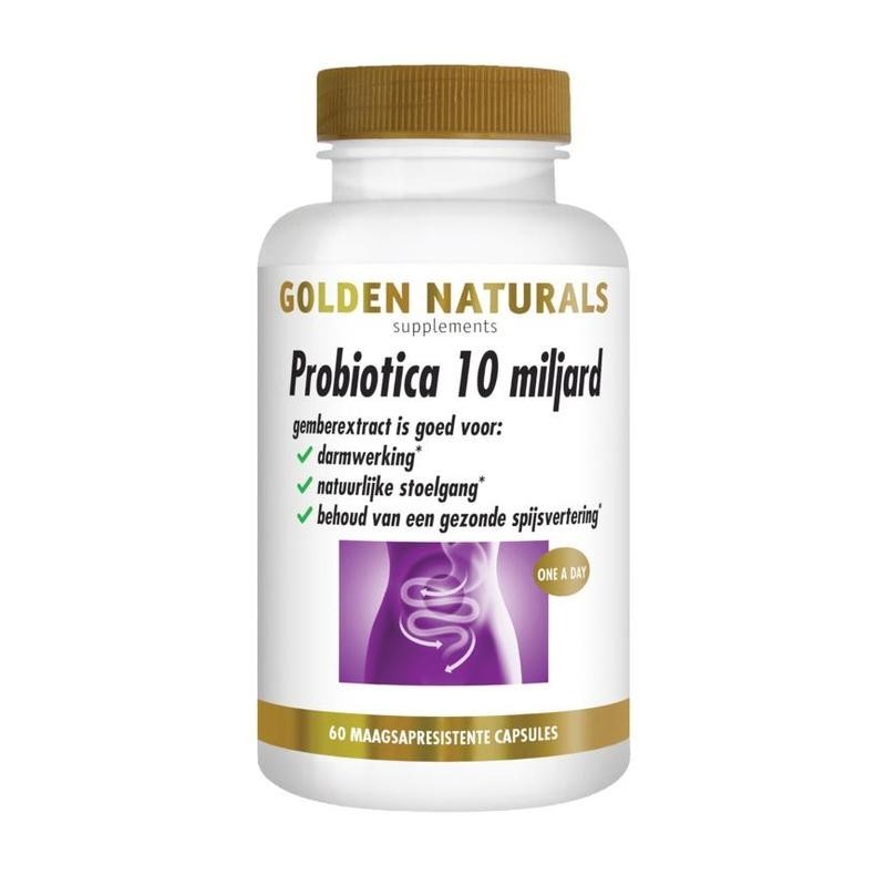 Golden Naturals Probiotica 10 miljard