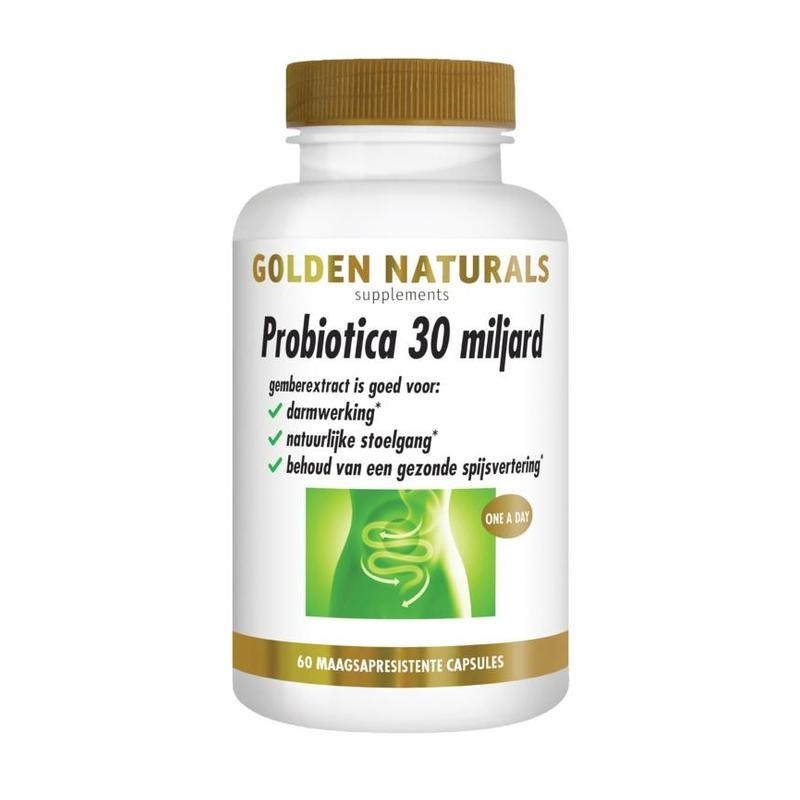 Golden Naturals Probiotica 30 miljard