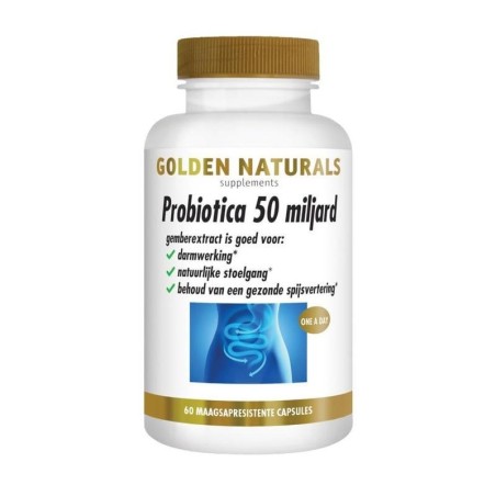 Golden Naturals Probiotica 50 miljard