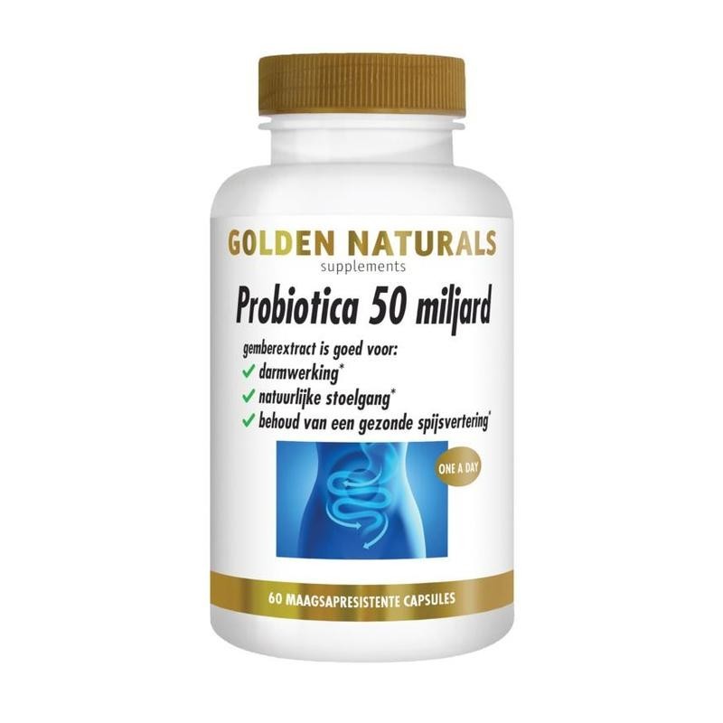 Golden Naturals Probiotica 50 miljard