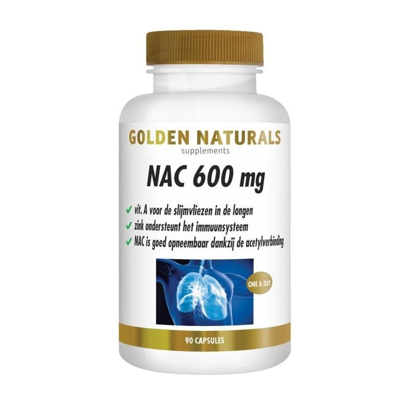 Golden Naturals NAC 600mg