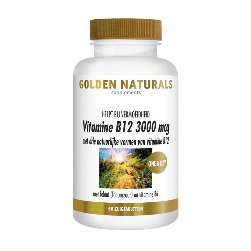 Golden Naturals Vitamine B12 3000mcg