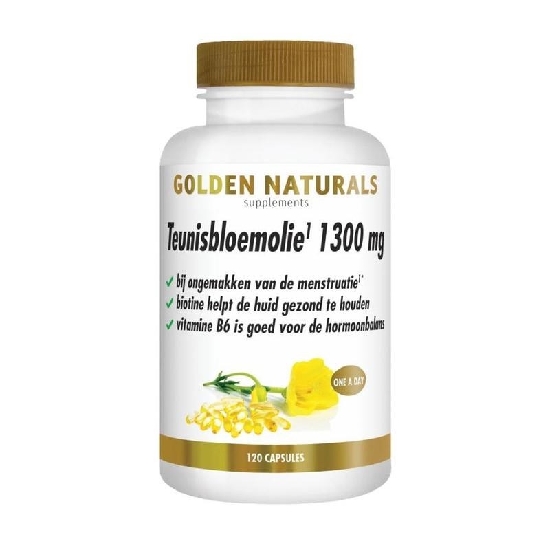 Golden Naturals Teunisbloemolie 1300mg