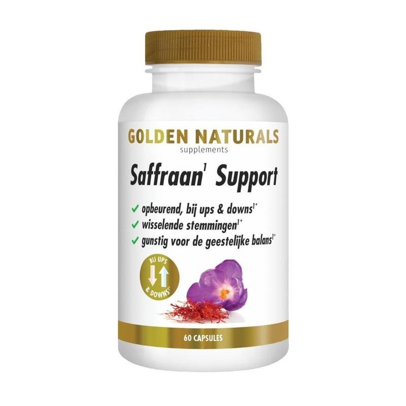 Golden Naturals Saffraan support