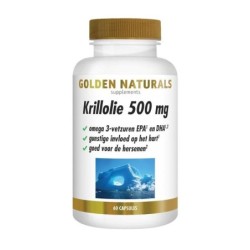 Golden Naturals Krillolie 500mg