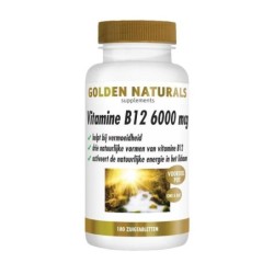 Golden Naturals Vitamine B12 6000mcg