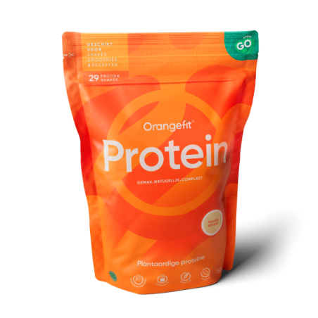 Orangefit Protein 750 gram – Plantaardige eiwitshake | Vits & Mins