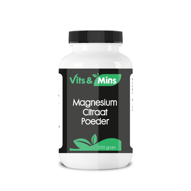 Magnesium Citraat Poeder kopen | Vits & Mins