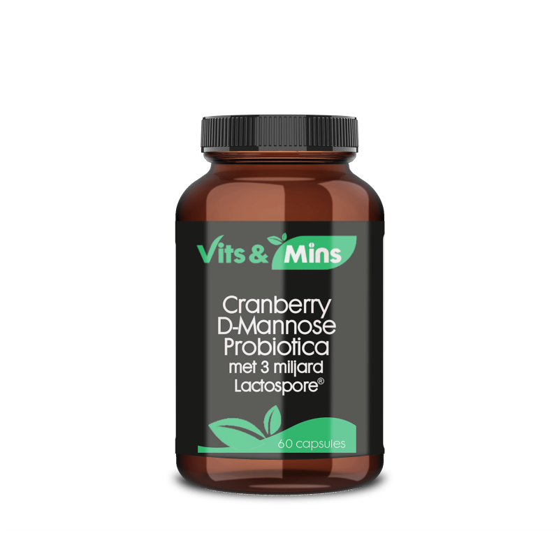 Cranberry D-mannose Probiotica kopen | Vits & Mins