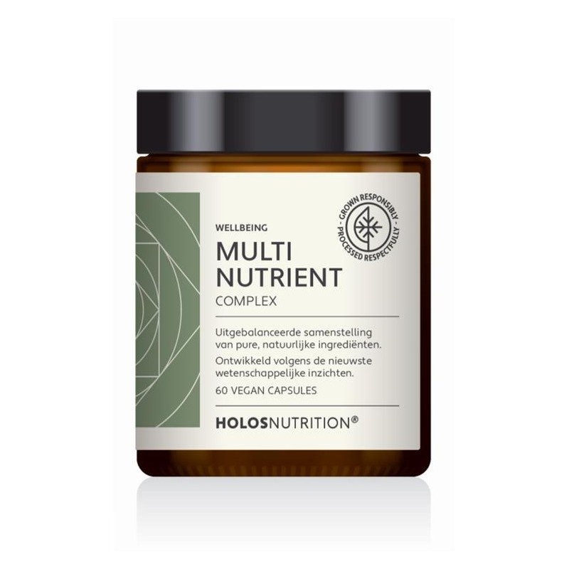 Holos Nutrition Multi Nutrient Complex – Complete multivitamine zonder toevoegingen | vitsenmins.nl