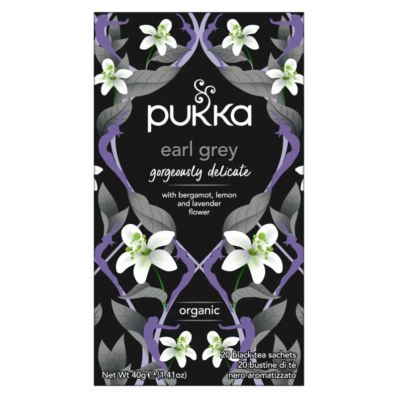 Pukka Earl Grey Bio – Klassieke zwarte thee met bergamot | vitsenmins.nl