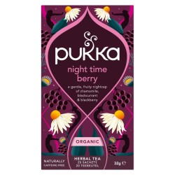 Pukka Night Time Berry Bio – Rustgevende biologische besseninfusie | vitsenmins.nl