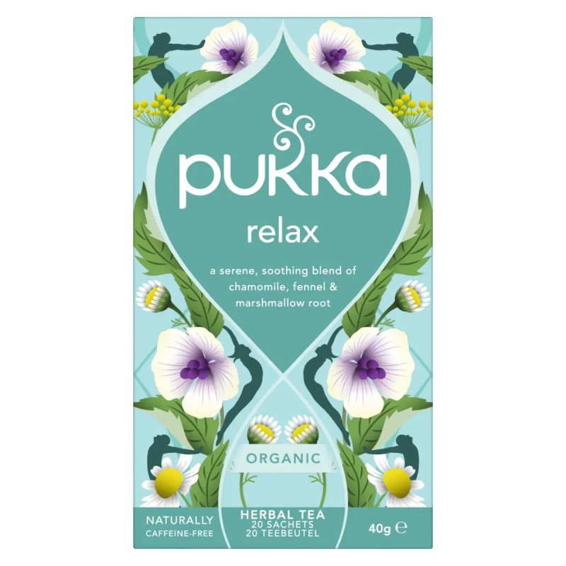 Pukka Relax Bio – Zachte rustgevende biologische infusie | vitsenmins.nl