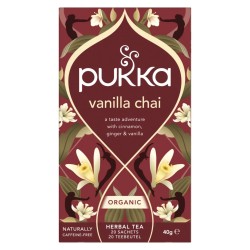 Pukka Vanilla Chai Bio – Warme kruidige chai met vanille | vitsenmins.nl