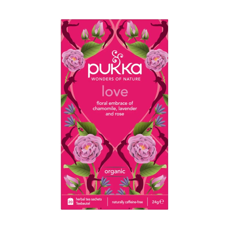 Pukka Love Bio – Zachte bloemige kruideninfusie | vitsenmins.nl
