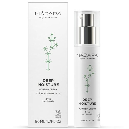 MÁDARA Deep Moisture Cream – Voedende gezichtscrème | vitsenmins.nl