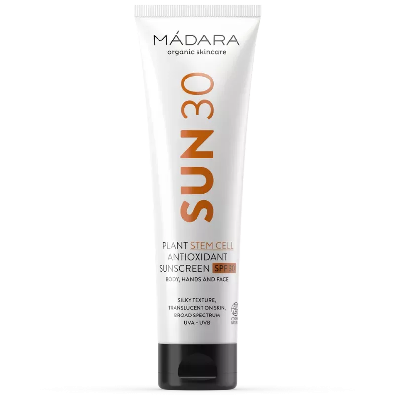 MÁDARA Plant Stem Cell Antioxidant Body Sunscreen SPF 30 | vitsenmins.nl
