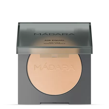 MÁDARA AIR EQUAL Soft Silk Mineral Powder – Mat & luchtig | vitsenmins.nl