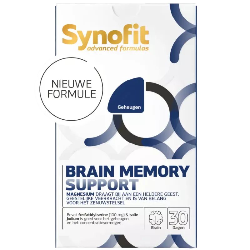 Synofit Brain Memory Support – Geheugen & concentratie | vitsenmins.nl