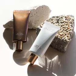 INIKA Organic Tinted Natural Sunscreen SPF50+ – Minerale zonbescherming met glow | vitsenmins.nl