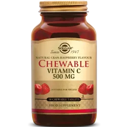 Solgar® Vitamine C 500 mg kauwtabletten - Weerstand | vitsenmins.nl